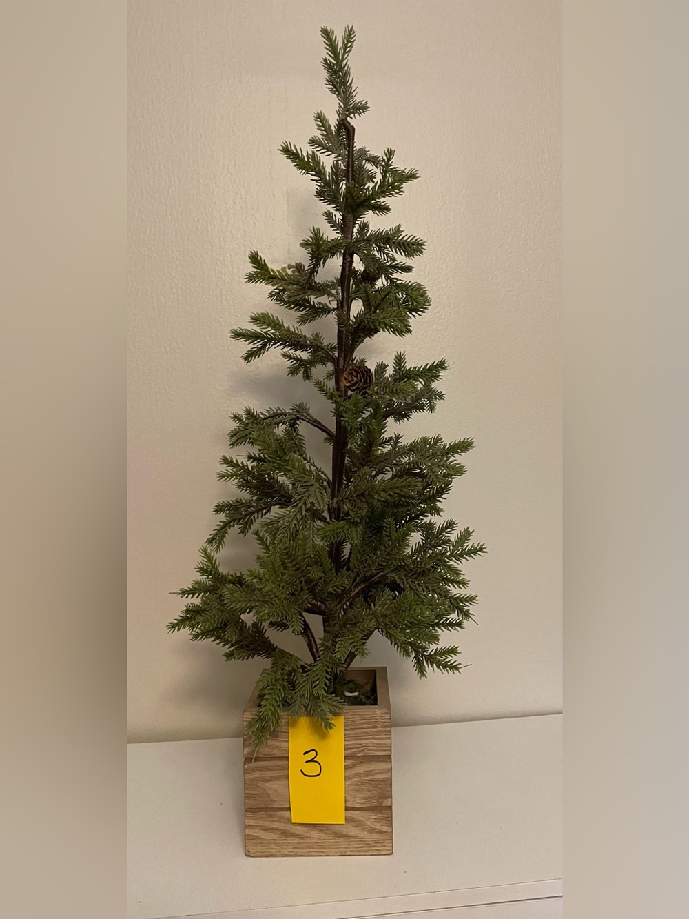 Artificial Pine Tabletop Tree - Home Holiday. #3